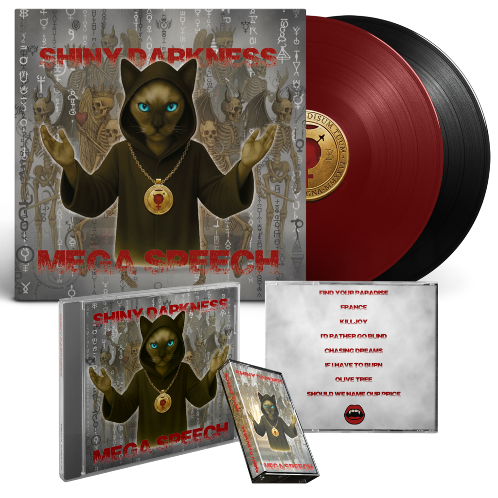 Mega Speech — merch (voir la boutique)